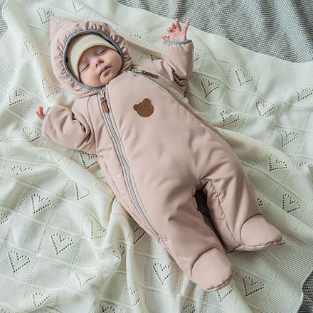 Комбинезон демисезонный с закрытой ножкой "Пралине" 0+