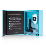 Черный анальный премиум-миниплаг 10см b-Vibe Novice Plug BV-004-BLK