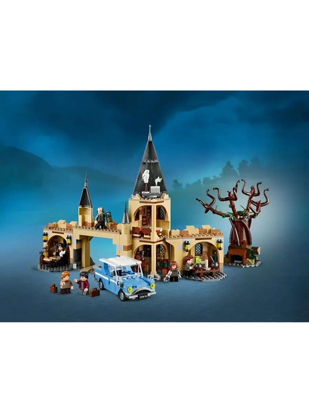 Конструктор Гарри Поттер Гремучая ива Хогвартса