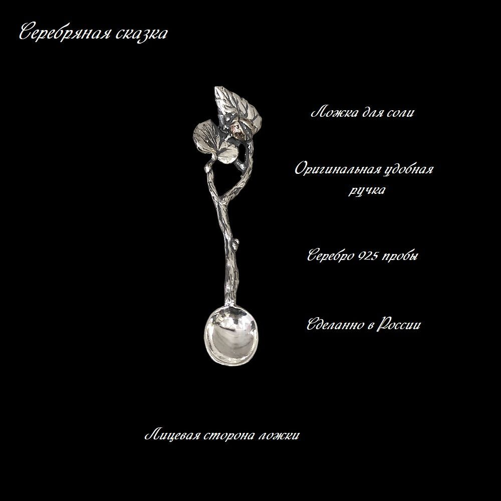Ложка для соли и специй Веточка