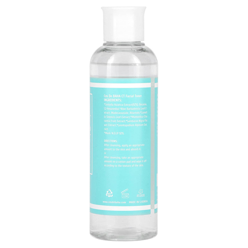 Cos De BAHA, CT, тоник для лица с готу колой, 200 мл (6,76 жидк. унции)