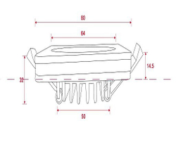 Встраиваемый светильник Maytoni Technical DL303-L7W