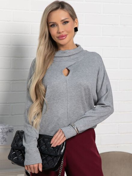 Джемпер Тринити (серый) Б15159-1М LT Collection