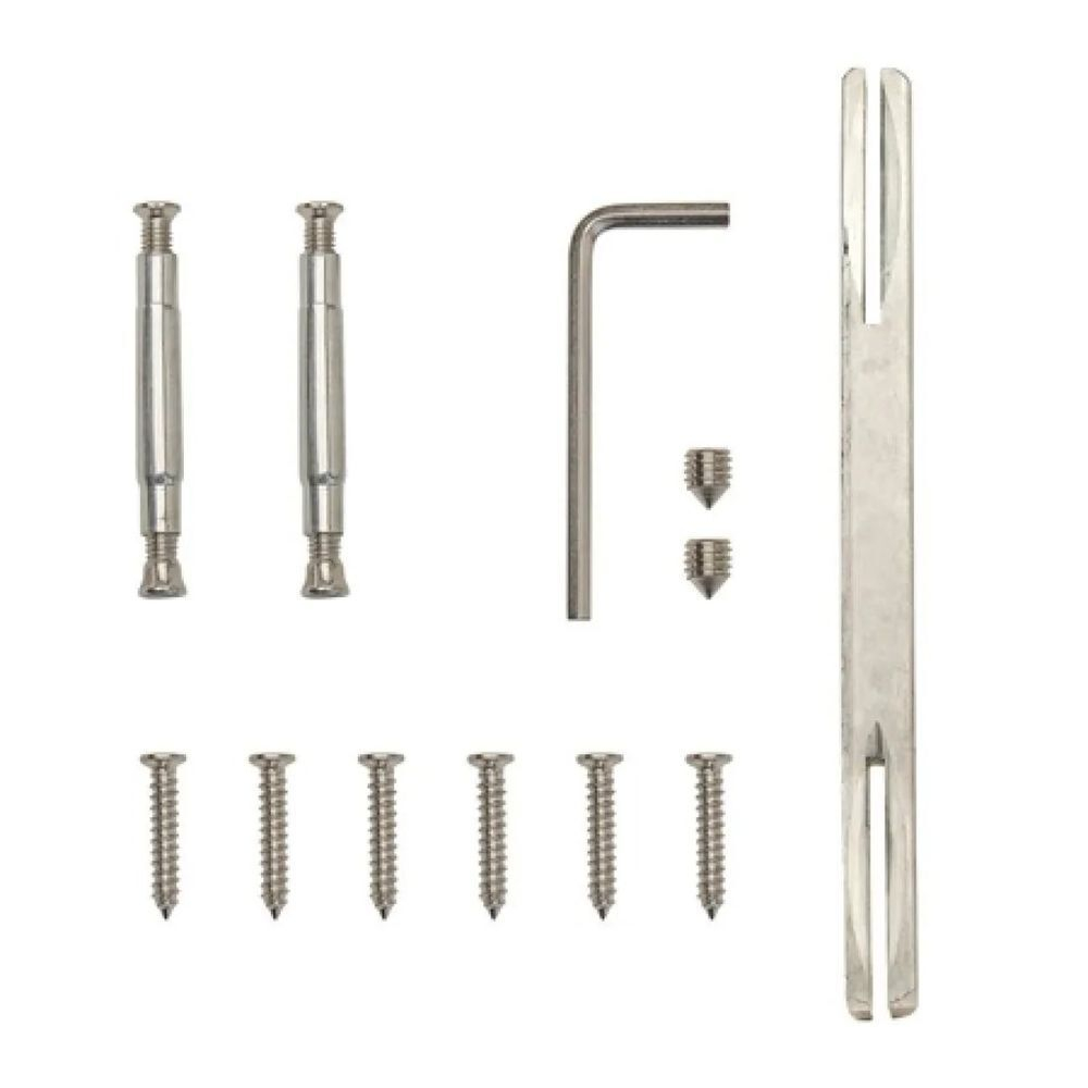 Ручка дверная Code Deco, H-22105-A-BLM, 28227, раздельная, черная, алюминий