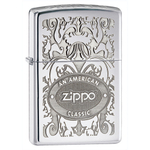 Зажигалка Zippo Crown Stamp с покрытием High Polish Chrome