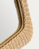 Зеркало из ротанга Zilna 58 x 79 см