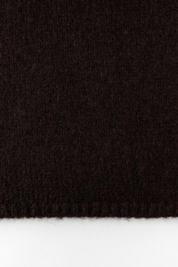 ZARA БАЗОВЫЙ ШАРФ, ШОКОЛАДНЫЙ