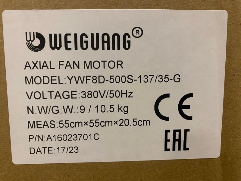 YWF-8D-500-S-137/35-G