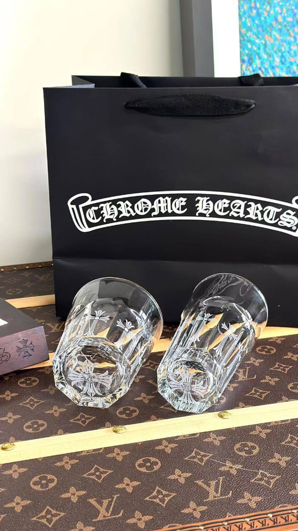 Набор стаканов Chrome Hearts 2 шт.