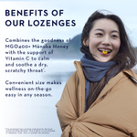 Manuka Health, Леденцы с медом Manuka, натуральная черная смородина, MGO 400+, 58 леденцов