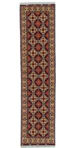 Afghan Beljik Carpet 95 x 395 см