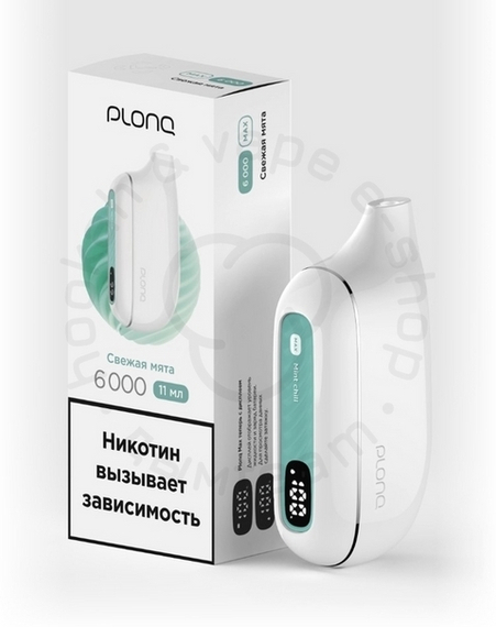 Plonq MAX 6000 СВЕЖАЯ МЯТА