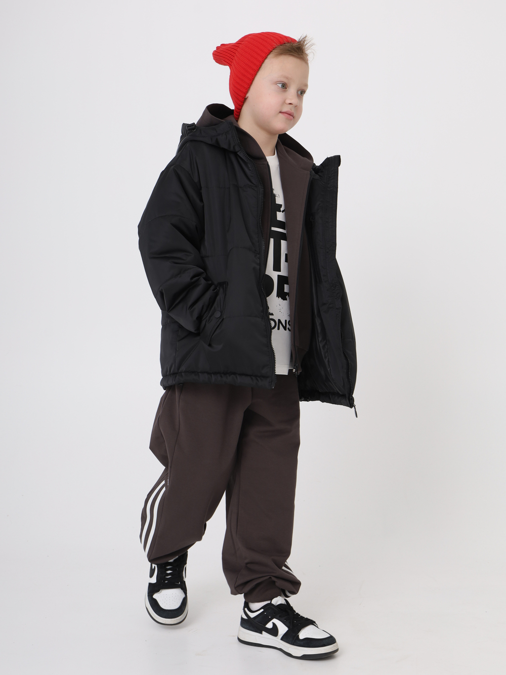 Куртка демисезонная ZEFIR, черная