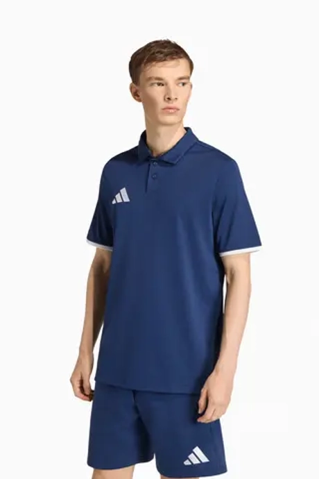 Футболка adidas Entrada 26 Polo - темно-синий