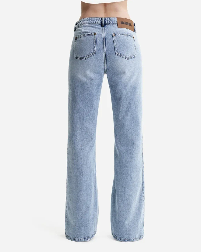 Джинсы клеш