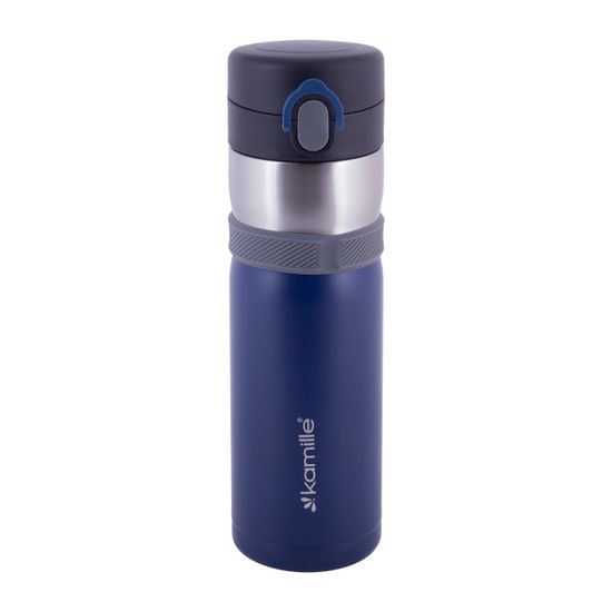 Термос-бутылка 400 мл из нержавеющей стали Kamille KM-2014