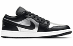 Кроссовки Jordan Air Jordan 1 Low "Silver Toe" (Женская размерная сетка)