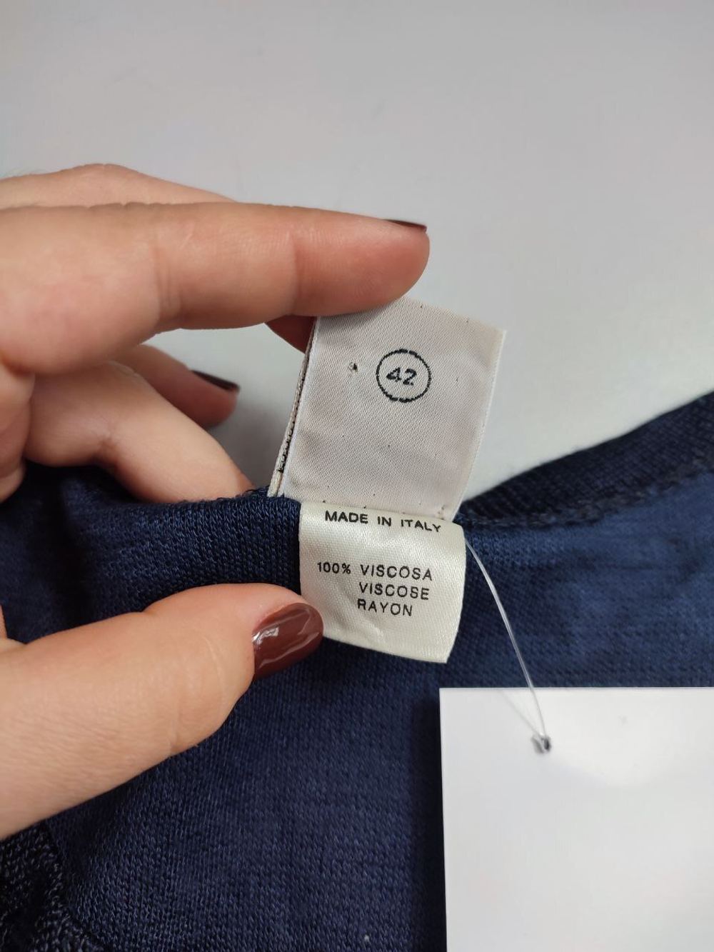 Майка Krizia Poi из вискозы 42 размер