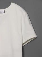 Футболка женская летняя, молочная