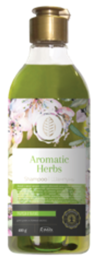 Romax Aromatic Herbs Шампунь Тубероза и Яблоко для сухих и ломких волос 400г