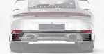 Карбоновая замена верхней части заднего диффузора для PORSCHE 911 992.2 CARRERA 2025+