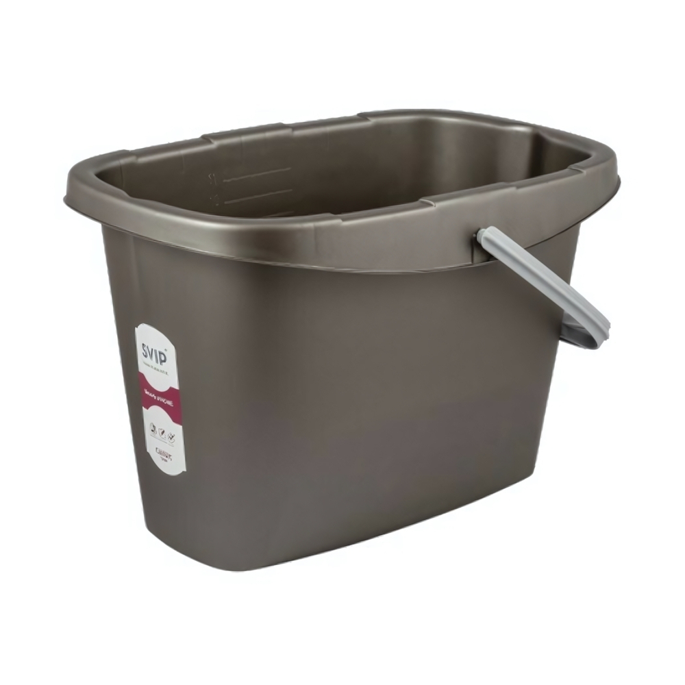 Ведро прямоугольное Step 13л антрацит