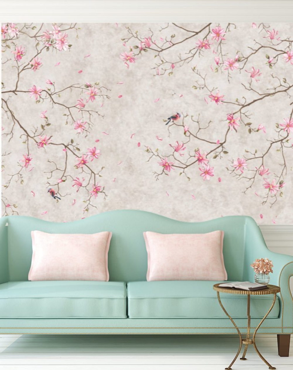 Дизайнерские обои-фрески. Коллекция: Garden, Арт.: FR-15 D-1. Размер: 260 х 380 см.