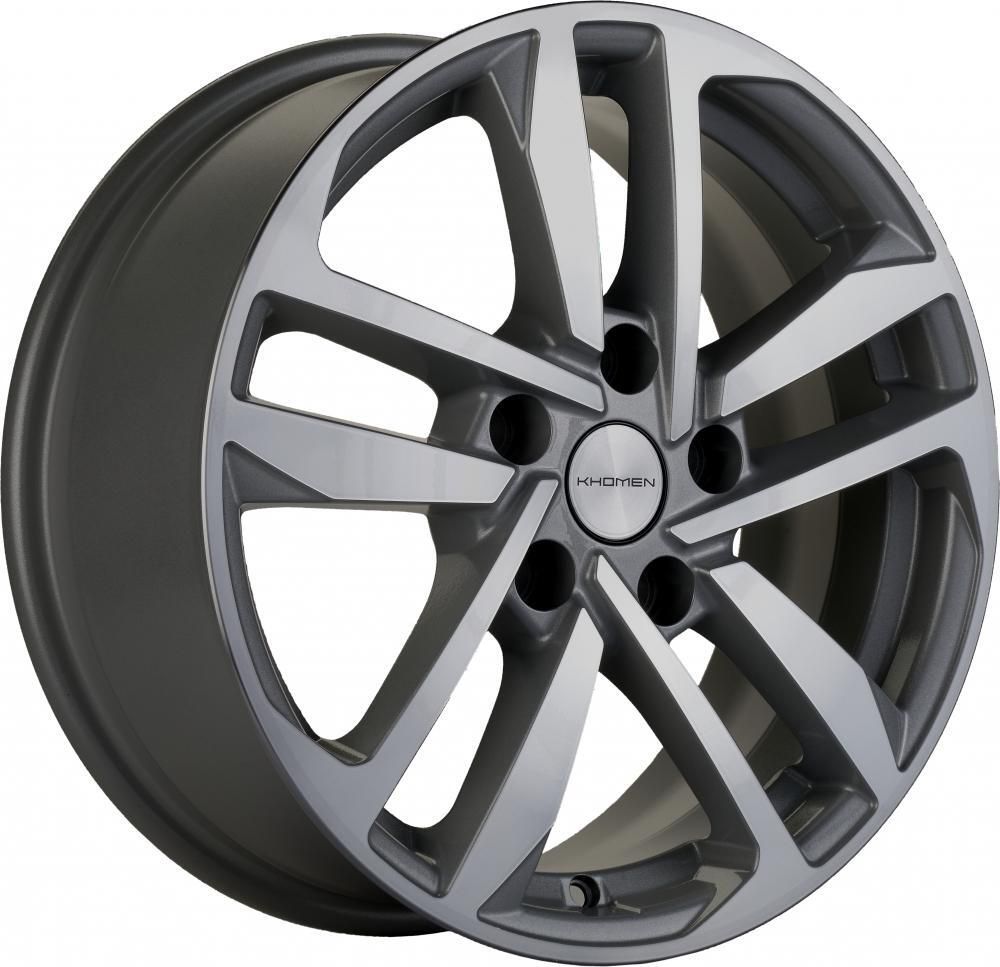 Khomen 1612 6.5x16 5x112 ET 46 Dia 57.1 (GFP)
