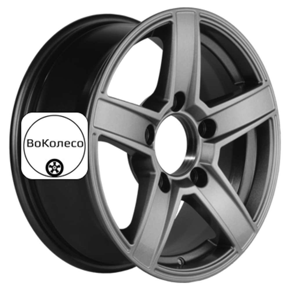 6,5x16/5x139,7 ET35 D98,5 KHW1614 (Niva 4x4 Bronto) Gray Khomen Wheels