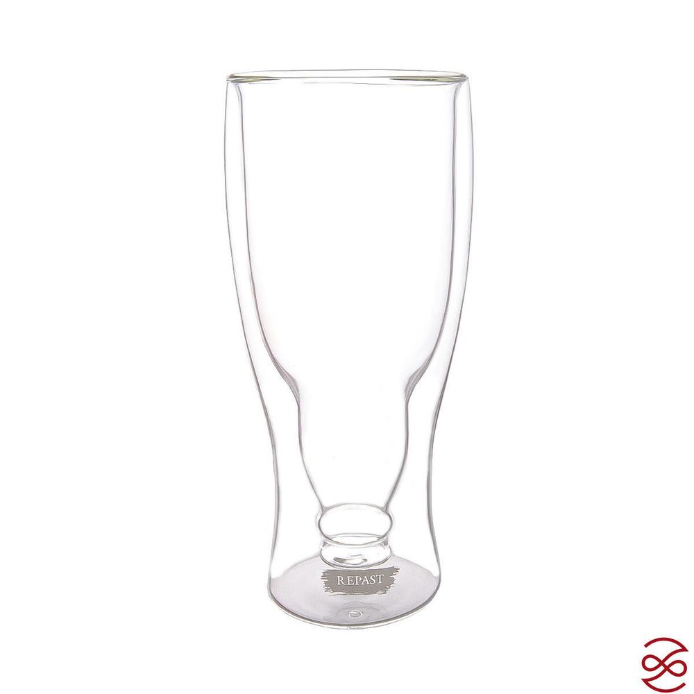 Набор стаканов для пива с двойным стеклом Repast Double wall 450 мл (2 шт)