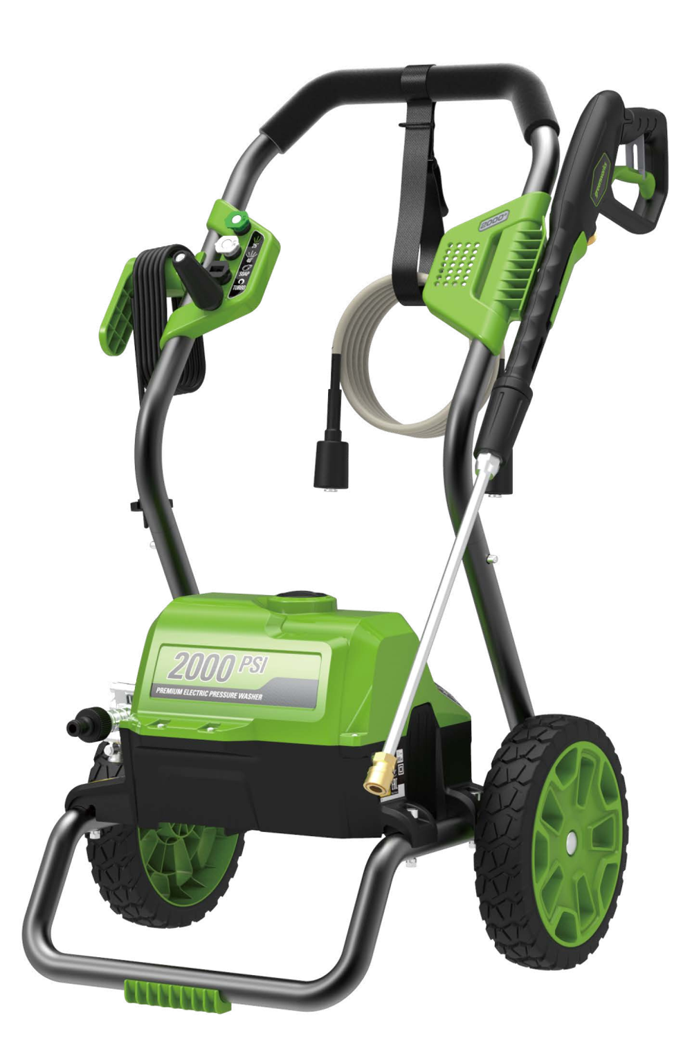 Мойка высокого давления электрическая Greenworks GPW2000 Арт. 5106707, 2000 Вт, 140 бар