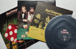Винтажная виниловая пластинка LP Bad Company Straight Shooter (Japan 1975) (No Obi)