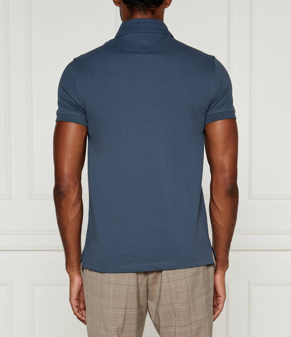 Поло 1985 Tommy Hilfiger - голубой(MW0MW17771)