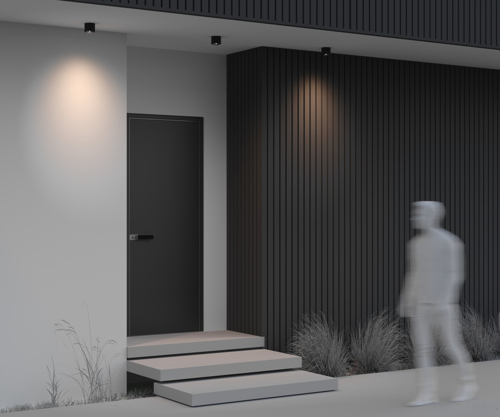 Уличный потолочный светильник Outdoor O498CL-L15B3K