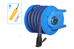 Катушка для сбора выхлопных газов с автоматическим приводом со шлангом L=8 м, D=75 мм и насадкой NORDBERG HRF8075E-KIT