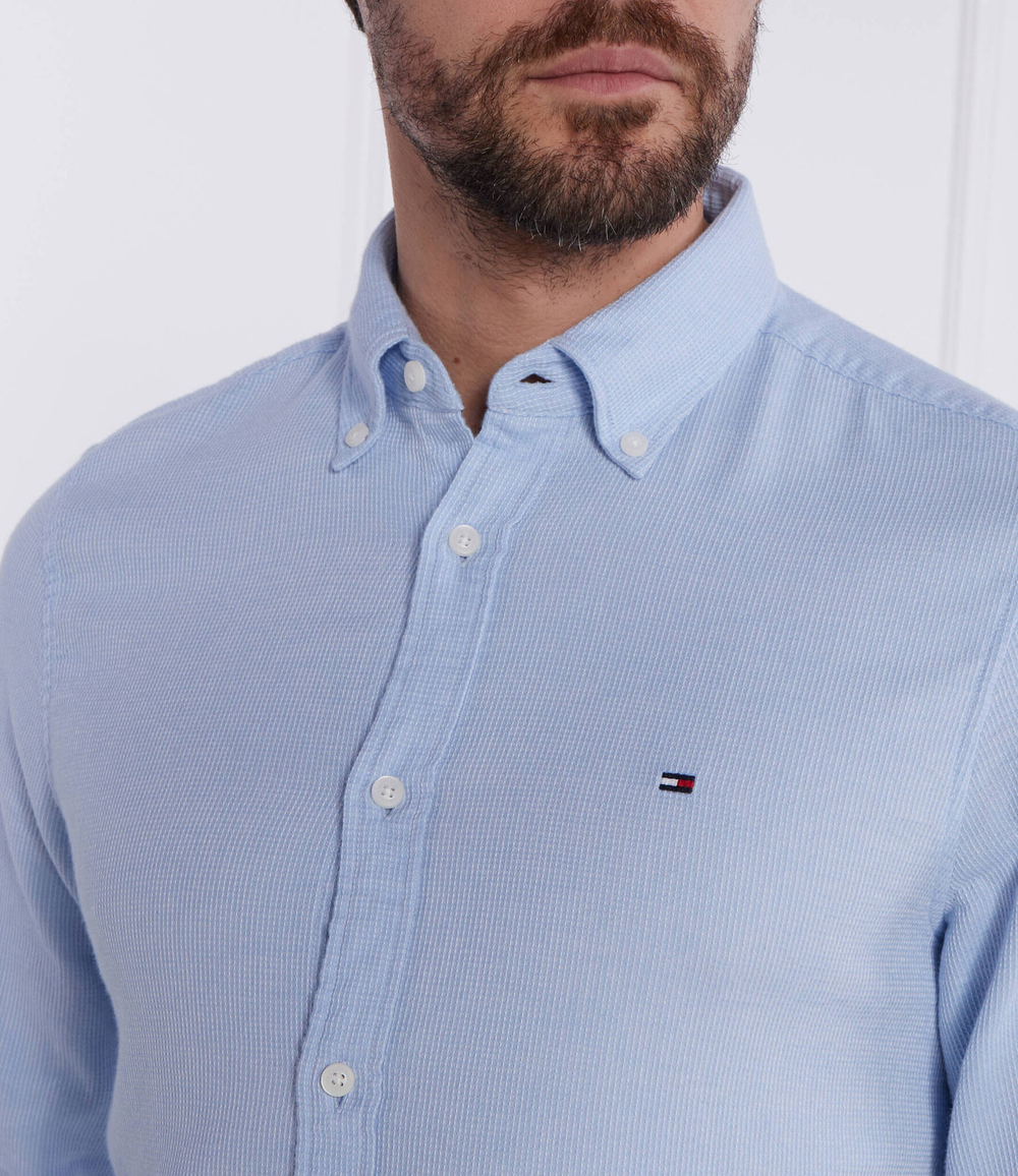 Рубашка Tommy Hilfiger - голубой(MW0MW32879)