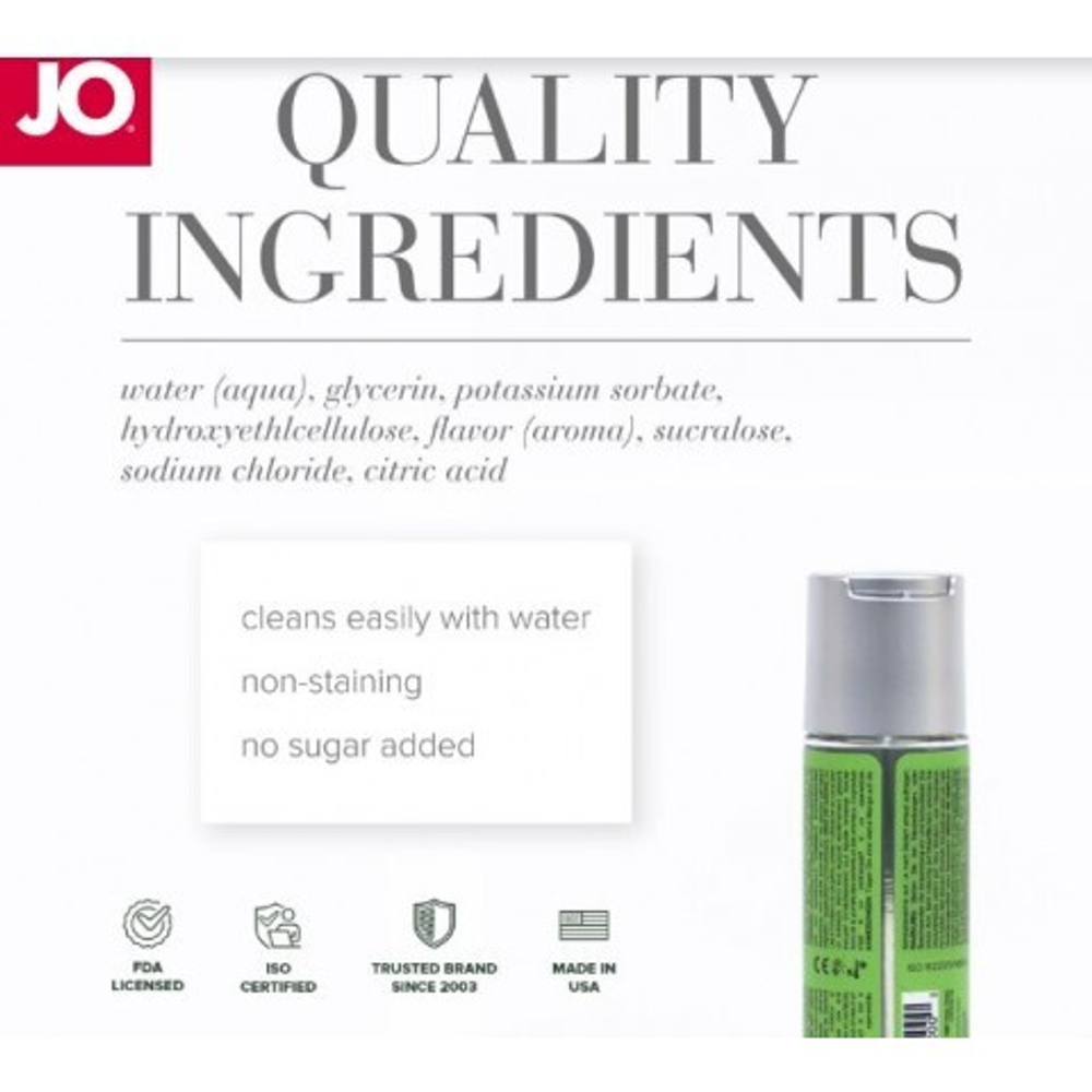 Вкусовой лубрикант JO Cocktails MOJITO 60 мл.