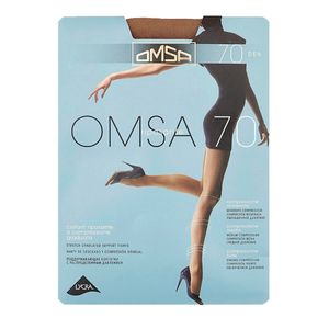 Колготки OMSA 70 DEN 2-S DAINO, женские, классические, бежевые, с шортиками