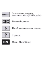 Крючки для рыбалки Saikyo KH-10085 Special Feeder BN