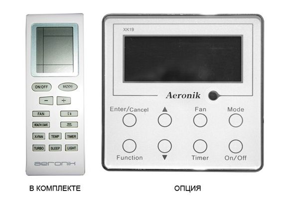 Настенный фанкойл до 5 кВт Aeronik AFP 85 BA5/D-K — (2)