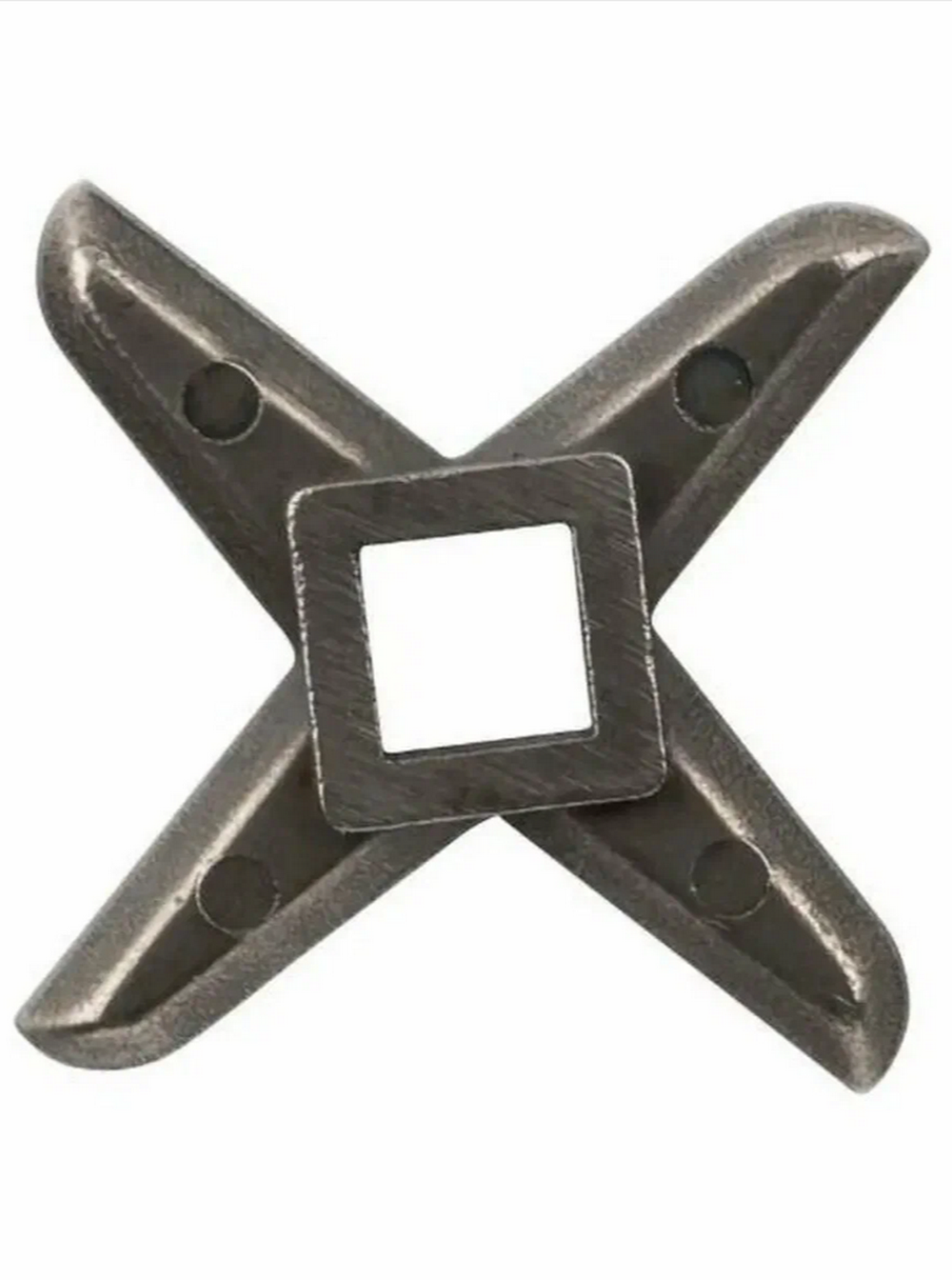 Нож в мясорубку "Крест" квадрат (8х8мм) Mallony (004383)