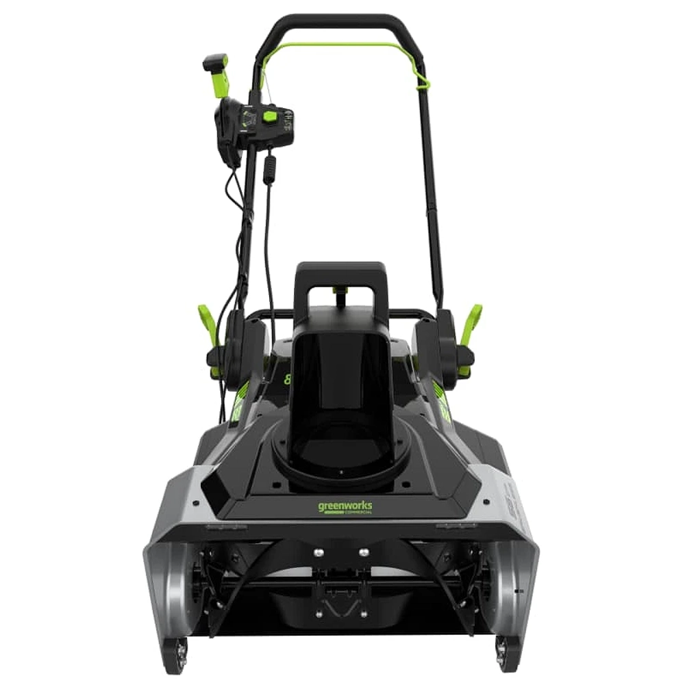 Greenworks 82SN22 82В снегоуборщик аккумуляторный (без АКБ и ЗУ) ковш 56 см, выброс 12 м 2603307