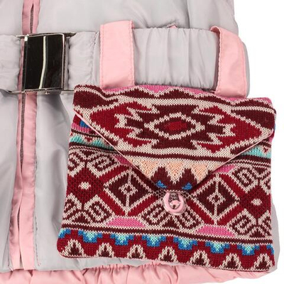 Куртка Орэнда 200 гр. р.3 (98) св.серый/св.розовый