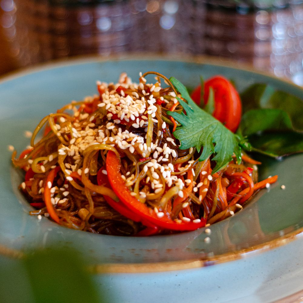 Фунчоза с овощами