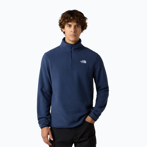 Флисовая толстовка The North Face Glacier Fleece 1/4 Zip summit navy