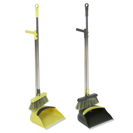 Набор для уборки с щеткой и совком тм VETTA, щетка: 94х23 см, совок: 82,5х27 см, полипропилен