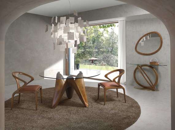 Зеркало Angel Cerda 3245, 95х75 см, орех