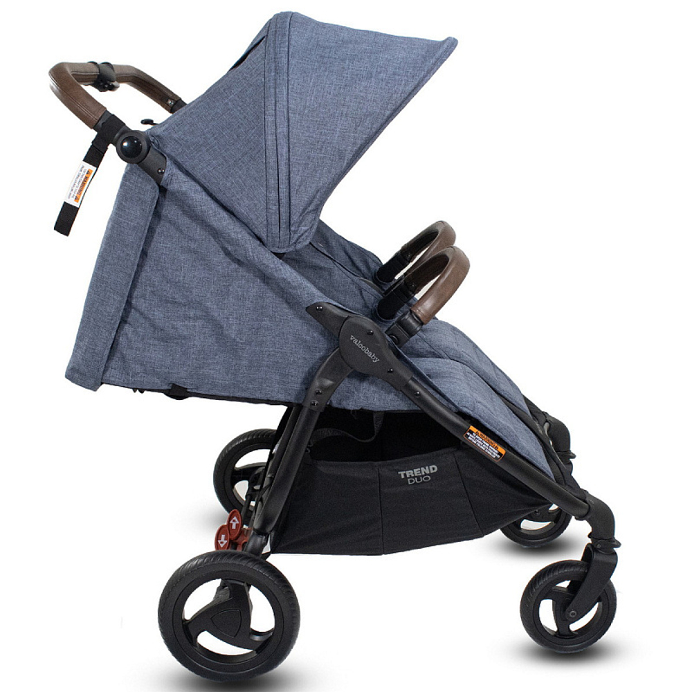Детская прогулочная коляска для двойни Valco baby Snap Duo Trend Denim