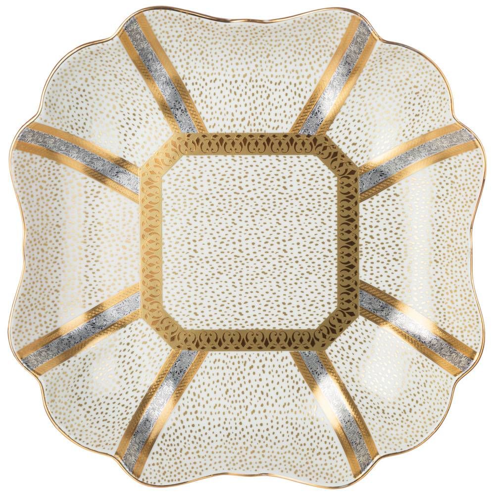 ВАЗА ДЛЯ ФРУКТОВ НА НОЖКЕ 32*32*21 СМ