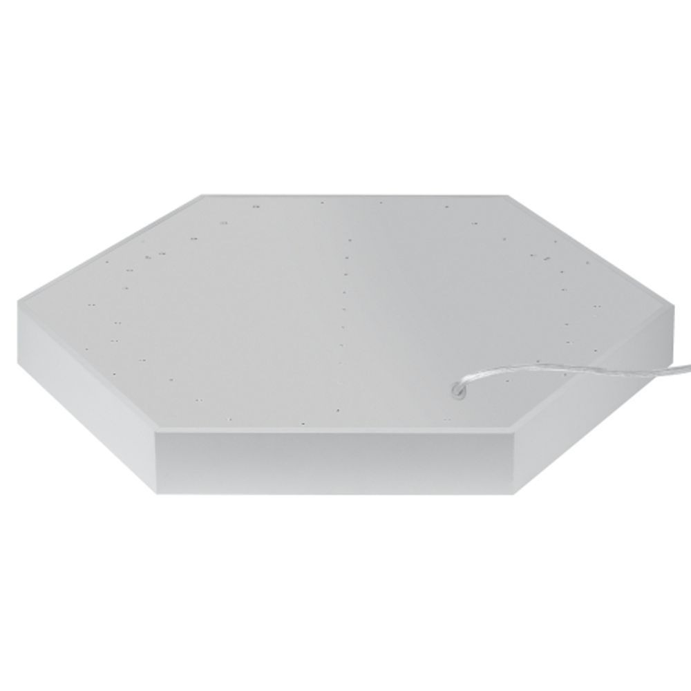 Светильник LED ЭРА Geometria SPO-122-W-40K-066 Hexagon 66Вт 4000К 5300Лм 800*800*80 белый подвесной драйвер внутри | Декоративные светильники Geometria